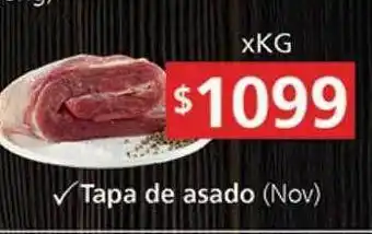 Supermercados Aiello Tapa de asado oferta
