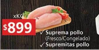 Supermercados Aiello Suprema pollo supremitas pollo oferta