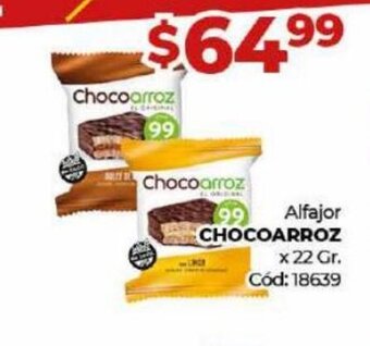 Diarco Alfajor Chocoarroz oferta