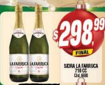 Supermercados Yaguar Sidra La Farruca 710 CC oferta