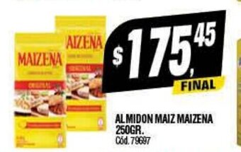 Supermercados Yaguar Almidon Maiz Maizena 250gr oferta