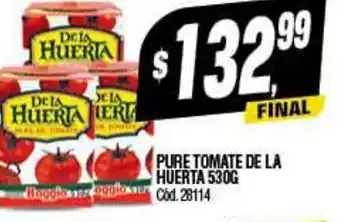 Supermercados Yaguar Pure Tomate de La Huerta 530G oferta