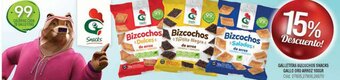 Supermercados Yaguar Galletitas Bizcochos Snacks Gallo Oro Arroz 100Gr oferta