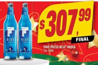 Supermercados Yaguar Vino Frizze Blue 1000cc oferta