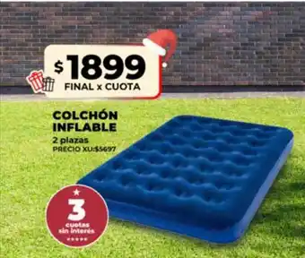 Supermayorista Vital Colchón inflable 2 plazas oferta