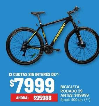 Changomas Bicicleta rodado 29 oferta