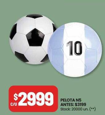 Changomas Pelota n5 oferta
