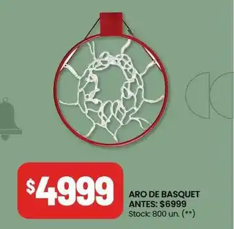 Changomas Aro de basquet oferta