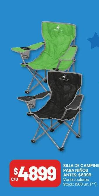 Changomas Silla de camping para niños oferta
