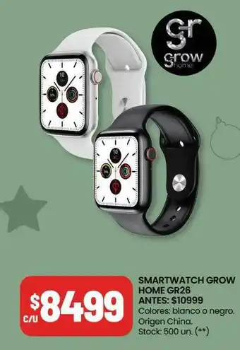 Changomas Smartwatch grow home gr26 oferta