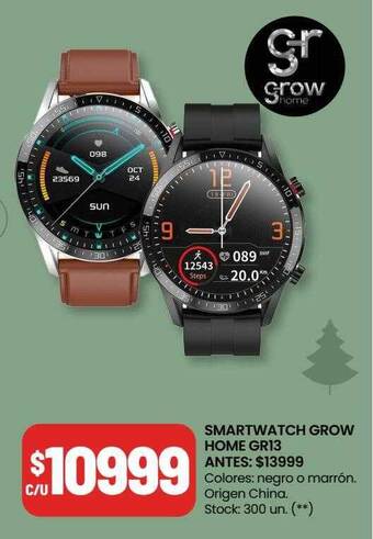 Changomas Smartwatch grow home gr13 oferta