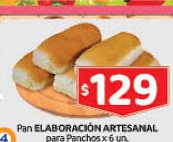 Cordiez Pan elaboración artesanal para panchos oferta