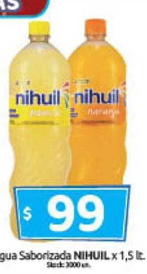 Cordiez Agua saborizada nihuil oferta