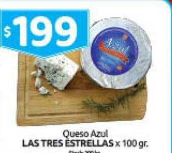 Cordiez Queso azul las tres estrellas oferta