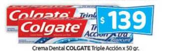 Cordiez Crema dental colgate triple acción oferta