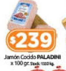 Cordiez Jamón cocido paladini oferta