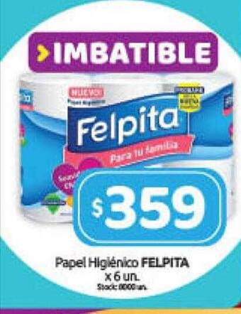 Cordiez Papel higiénico felpita oferta