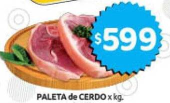 Cordiez Paleta de cerdo oferta