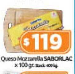 Cordiez Queso mozzarella saborlac oferta