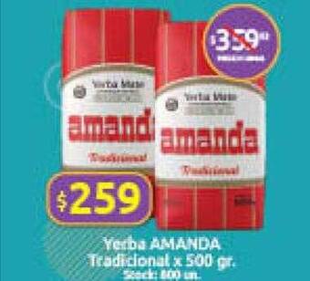 Cordiez Yerba amanda tradicional oferta