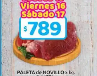 Cordiez Paleta de novillo oferta