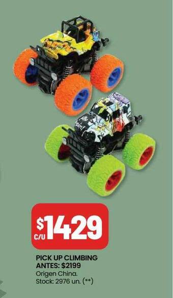 Changomas Pick up climbing oferta