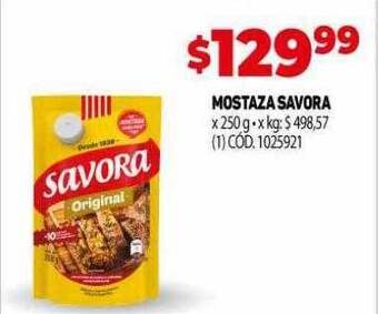 Makro Mostaza savora oferta
