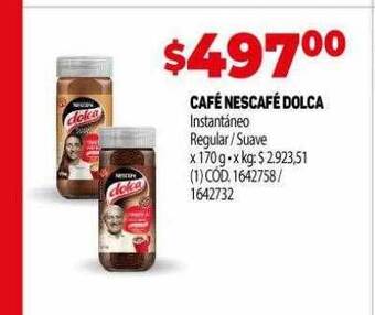 Makro Café nescafé dolca oferta