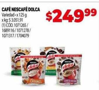 Makro Café nescafé dolca oferta