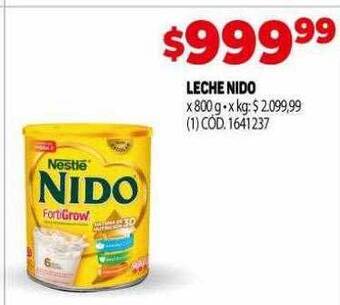 Makro Leche nido oferta