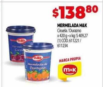 Makro Mermelada m&k oferta