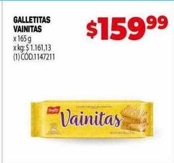 Makro Galletitas vainitas oferta