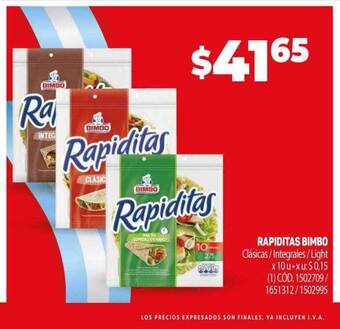 Makro Rapiditas bimbo oferta