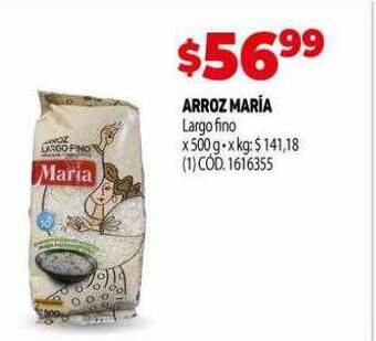 Makro Arroz maría oferta