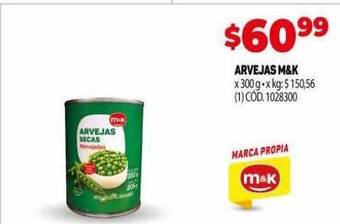 Makro Arvejas m&k oferta