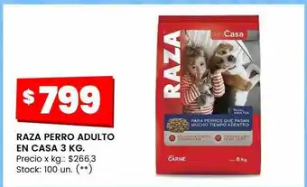 Changomas Raza perro adulto en casa 3kg oferta