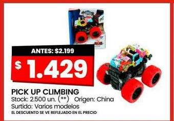 Changomas Pick up climbing oferta