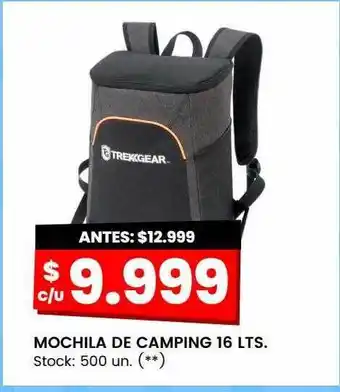 Changomas Mochila de camping oferta