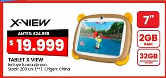Changomas Tablet x view oferta