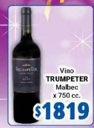 Vino trumpeter malbec