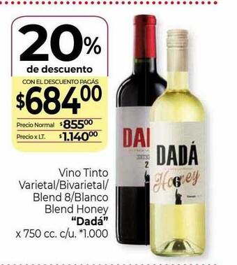 La Anonima Vino tinto varietal bivarietal blend 8 blanco blend honey oferta