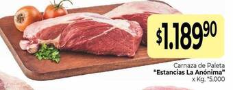 La Anonima Carnaza de paleta oferta