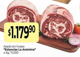 La Anonima Asado sin hueso oferta