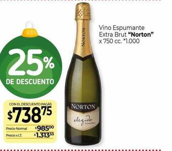 La Anonima Vino espumante extra brut oferta