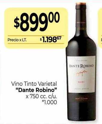 La Anonima Vino tinto varietal oferta