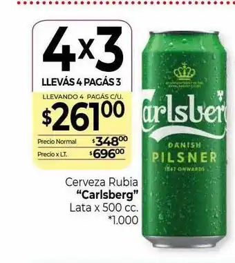 La Anonima Cerveza rubia oferta