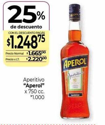 La Anonima Aperitivo oferta