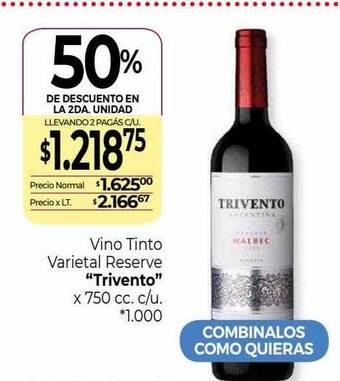 La Anonima Vino tinto varietal reserve oferta