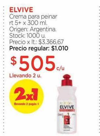Farmacity Elvive oferta