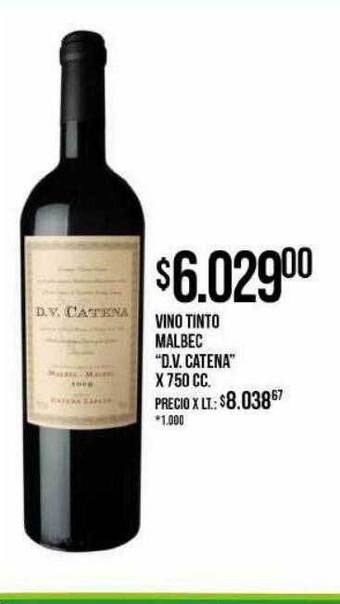 La Anonima Vino tinto malbec oferta